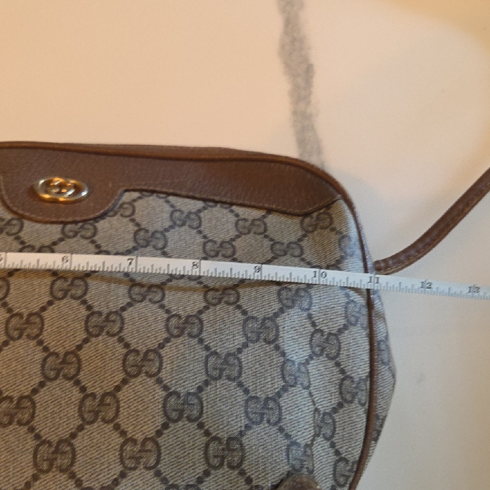 Rare Vintage Gucci Brown Crossbody Bag - Picture 4 of 13